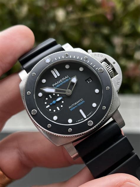 panerai submersible used|panerai submersible 42mm price.